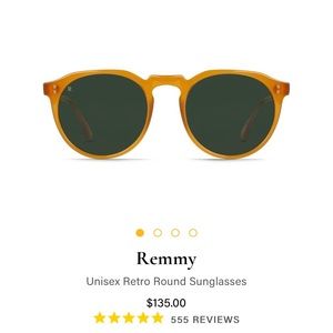 Raen Remmy Unisex Retro Round Sunglasses